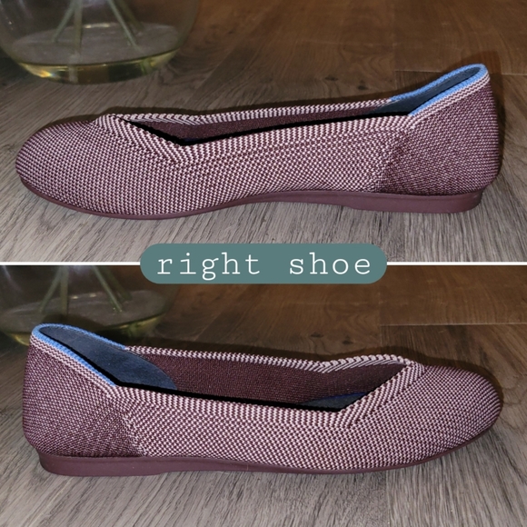 Rothy's The Flat Birdseye Plum Round Toe Flats, Women's Size 6.5, EU 37 - Picture 8 of 16